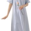 41SWSdqk5jL._AC_SL1001 Cotton Nightgown for Women Vintage Palace Sleepwear