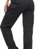 51BdblwwsZL._AC_SL1500 Women's Hiking Cargo Pants Quick Dry Water-Resistance High Waist Pants for Work Travel Outdoor and Casual