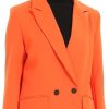 51o4_3Nt5LL._AC_SL1200 Women's Casual Long Sleeve Lapel Oversized Button Work Office Blazer Suit Jacket