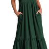 613R3zXn6JL._AC_SL1500 ANRABESS Women's Summer Casual Sleeveless V Neck Swing Dress Fit & Flare Flowy Tiered Maxi Beach Sundress with Pockets