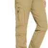 Women's Hiking Pants Convertible Quick Dry Stretch Lightweight Zip-Off Outdoor Fishing Travel Safari Pants