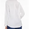Womens Satin Solid Blouse Bow Tie Neck Button Down Shirts Long Sleeve Office Work Blouses Dressy Tops for Ladies Casual