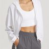 61O-ZHZLQGL._AC_UL1500 Women's UPF 50+ UV Sun Protection Cropped Jackets Athletic Running Workout Shirts Zip Up Hoodie Outdoor Jackets