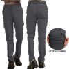 Women's Hiking Pants Convertible Quick Dry Stretch Lightweight Zip-Off Outdoor Fishing Travel Safari Pants