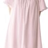 61xwlOpJiVL._AC_SL1500 Women's Cotton Nightgowns Vintage Lightweight Gown Sets Short Sleeve Princess Nightdress