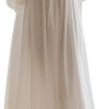 Women's Lace  Nightgown Long Sleeve Sleepwear Nightdress