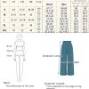 JASAMBAC Women's Capri Linen Wide Leg Pants Summer Boho Wide Leg Pants Smocked High-Rise Waist Casual Beach Pants with Pocket