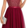 71aQEL4tGhL._AC_SL1500 Sequin Halter Prom Dress for Women Party Night Elegant Wedding Bridesmaid Dresses