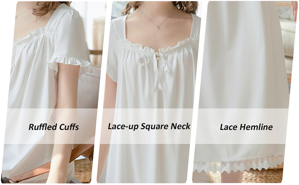 Women's Cotton Nightgowns