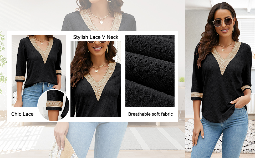 Summer Women's Casual Tops Women's Tops Women's Blouse Women's Shirts Women's T-Shirts Women's Tunics