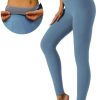 41kpH67aAxL._AC Womens Yoga Leggings Tummy Control Yoga Pants with Pockets High Waist Buttery Soft Workout Leggings