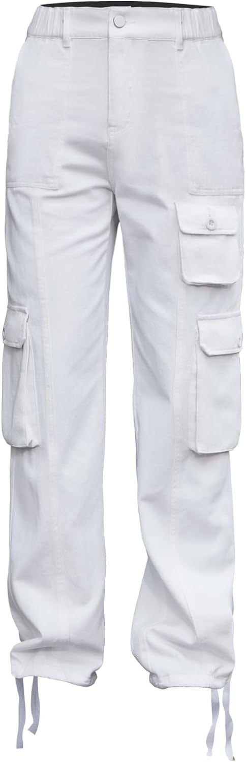 515cj8jmKXL._AC_SL1500 Women's Hiking Cargo Pants Joggers Cotton Casual Military Army Combat Work Pants with 7 Pockets