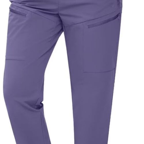 518cV9ImTOL._AC_SL1500 Women's Hiking Pants Quick Dry Lightweight Water Resistant Elastic Waist Cargo Pants with 5pcs Zipper Pockets