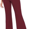 Women's High Waist Casual Wide Leg Pants, Button Dress Pants for Women, Work Pants with Pockets for Women Office.