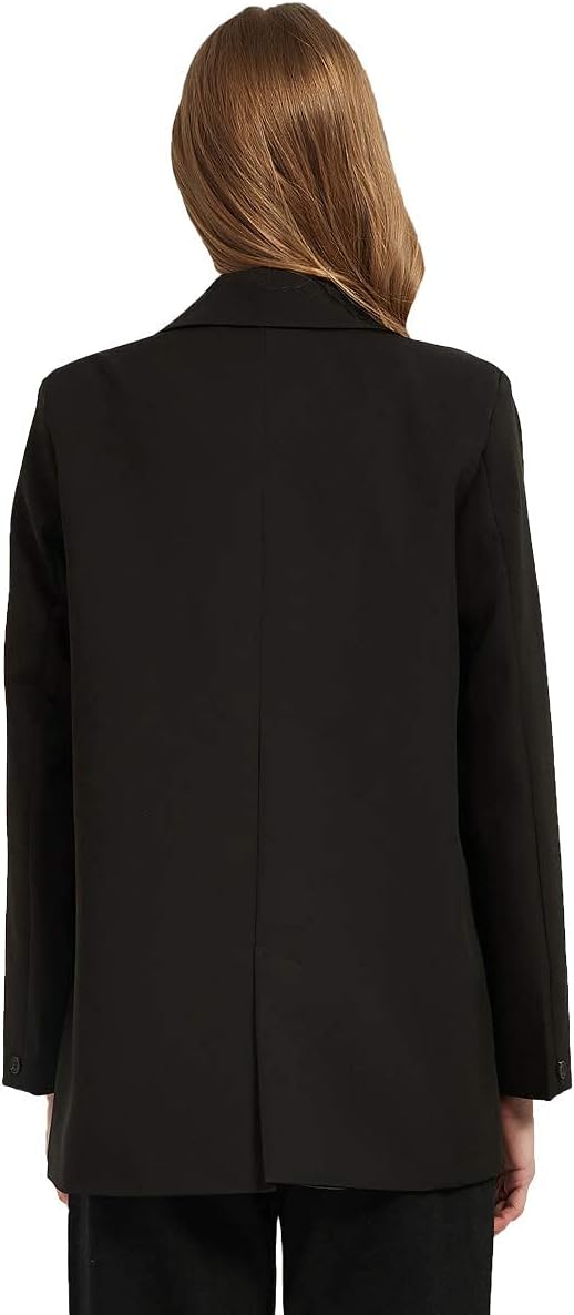 51ZELwvx91S._AC_SL1200 Women's Casual Long Sleeve Lapel Oversized Button Work Office Blazer Suit Jacket