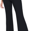 Women's High Waist Casual Wide Leg Pants, Button Dress Pants for Women, Work Pants with Pockets for Women Office.