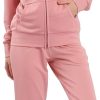 51m1i7QnToL._AC_SL1500 Womens Sweatsuits Set 2 Piece Jogging Suits Zip Hoodie Sweatpants Tracksuit Training Outfits