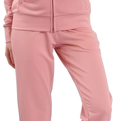 Womens Sweatsuits Set 2 Piece Jogging Suits Zip Hoodie Sweatpants Tracksuit Training Outfits