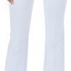 Women's High Waist Stretchy Bootcut Dress Work Slacks Pants with Pockets