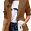 611jWVwqkQL._AC_SL1024_77720b86-c2ef-4b4b-9d08-27ce580aa71d Womens Casual Blazers Long Sleeve Lapel Button Slim Work Office Blazer Jacket