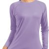 613AKSq_91L._AC_SL1500 Women's Long Sleeve UPF 50+ UV Sun Protection Shirts Rash Guard Swim T-Shirt/Hoodie Quick Dry for Outdoor Hiking