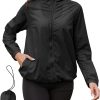 613AsBMIQHL._AC_SL1500 Rain Jacket Women Lightweight Waterproof Windbreaker Jacket Hooded Packable Rain Coats for Women Outdoor Raincoat