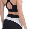 Workout Sets for Women 5 PCS Yoga Outfits Activewear Tracksuit Sets