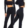 Flare Leggings Bootcut Yoga Pants for Women Buttery Soft High Waisted Tummy Control Flared Workout Leggings