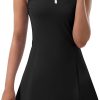 61BGpi8URpL._AC_SL1500 Tennis Dress for Women, Tennis Golf Dresses with Built in Shorts and Pockets for Sleeveless Workout Athletic Dresses