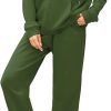 Women 2 Piece Outfits Tracksuit Casual Zip Up Hoodie Sweatsuits Jogging Long Pant Set