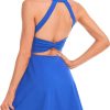 Womens Tennis Dress with Built in Shorts and Bra Workout Dress Golf Athletic Dress for Women