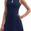 61Muql_czuL._AC_SL1500 Tennis Dress for Women, Tennis Golf Dresses with Built in Shorts and Pockets for Sleeveless Workout Athletic Dresses