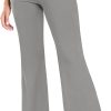 Women's High Waist Casual Wide Leg Pants, Button Dress Pants for Women, Work Pants with Pockets for Women Office.