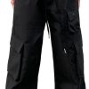 61UlxPPEckL._AC_SL1500 Women Cargo Pants Trendy Parachute Pants Elastic Waist Hiking Pants Lightweight Waterproof Baggy Joggers with Pockets
