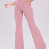 Women's High Waist Casual Wide Leg Pants, Button Dress Pants for Women, Work Pants with Pockets for Women Office.