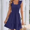 Sun Dresses for Women 2024 Cute Summer Beach Dresses Casual Vacation Outfits Coverup Dress