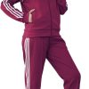 61WKufgF4ML._AC_SL1500 Tracksuit for Women 2 Piece Sweatsuit Outfits Long Sleeve Zip Up Lounge Jogging Suits