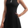 61YoqDn8M6L._AC_SL1500 Tennis Dress for Women, Tennis Golf Dresses with Built in Shorts and Pockets for Sleeveless Workout Athletic Dresses