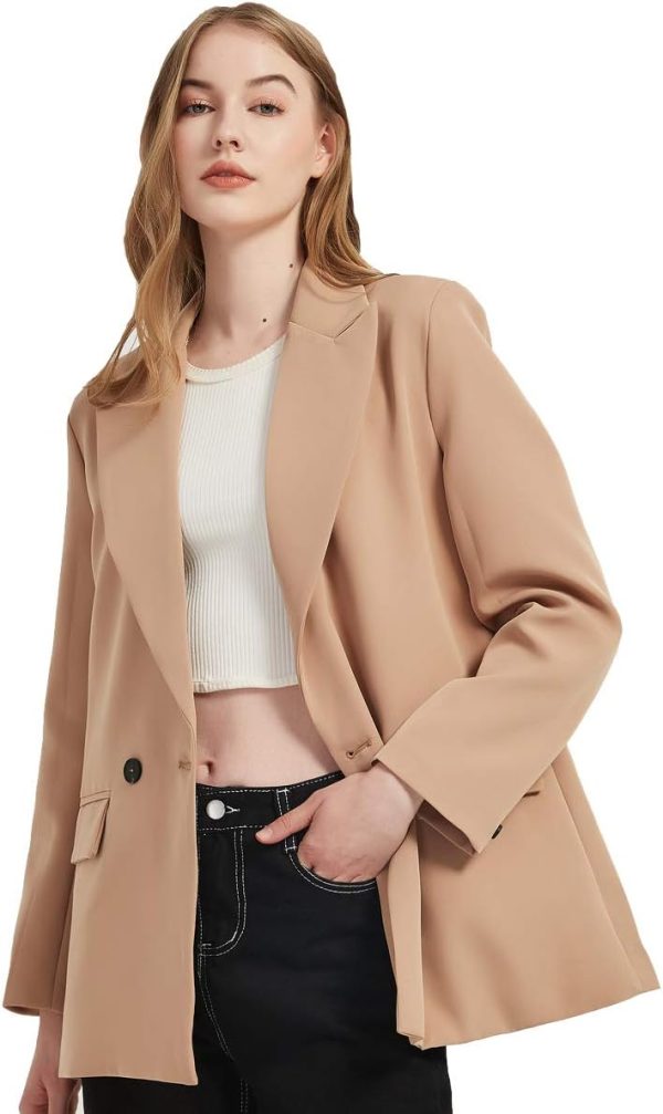 61bnsb-c3IL._AC_SL1200_517a2ca9-2130-4d2e-b7c1-d06882f8e00b Women's Casual Long Sleeve Lapel Oversized Button Work Office Blazer Suit Jacket