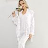 Womens Silk Satin Pajama Sets,Zebra Strips Comfy Robe and Pants Women Pajamas,Silky Camisole Woman Pjs Set 3 Pieces