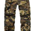 Women's Cargo Pants Quick Dry Casual Military Army Camo Combat Work Casual Pants with Pockets