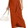 61pa_meVclL._AC_SL1500_b6c5a294-8ae3-4d24-b107-a36cb276fef3 Women’s Maxi Skirt High Waist Wrap Pencil Long Skirts for Women Slim Boho Draped Front Bodycon Dresses