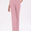 Women's High Waist Casual Wide Leg Pants, Button Dress Pants for Women, Work Pants with Pockets for Women Office.