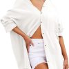 713cUQnu6yL._AC_SL1500 Womens Bathing Suit Cover Up Bikini Swimsuit Coverup Beach Cover Ups Button Down Shirts for Women