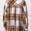 717_KL59oyL._AC_SL1200 Trendy Queen Womens Flannel Shacket Jacket Casual Plaid Button Down Long Sleeve Shirt Fall Clothes Outfits