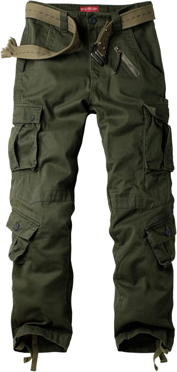 Women's Cargo Pants Quick Dry Casual Military Army Camo Combat Work Casual Pants with Pockets