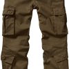 Women's Cargo Pants Quick Dry Casual Military Army Camo Combat Work Casual Pants with Pockets