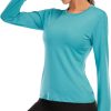 71DTpl6hZcL._AC_SL1500 Women's Long Sleeve UPF 50+ UV Sun Protection Shirts Rash Guard Swim T-Shirt/Hoodie Quick Dry for Outdoor Hiking