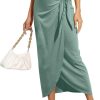 71Dir-S0AKL._AC_SL1500_0b45a201-6863-4627-8ac5-53b44f0a8566 Women’s Maxi Skirt High Waist Wrap Pencil Long Skirts for Women Slim Boho Draped Front Bodycon Dresses
