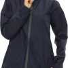 71LuEYgwqHL._AC_SL1500 Women's Rain Jacket Lightweight Waterproof Rain Coat with Hooded Windproof Adjustable Windbreaker